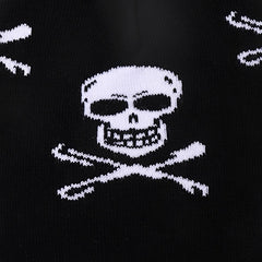 Jacquard Skull Mens Knitted Hat