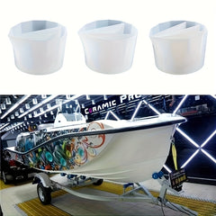 Silicone Split Cup for Acrylic Paint Pouring - Create Beautiful Fluid Art