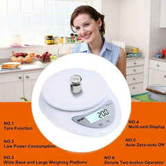 Portable Digital Scale LED Electronic Scales Postal Food Balance Measuring Weigh
