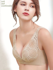 Lace Wireless Bra Breathable Push Up Lingerie