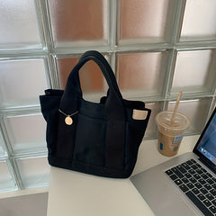 Women's Canvas Satchel Bag Lightweight Handbag For Work