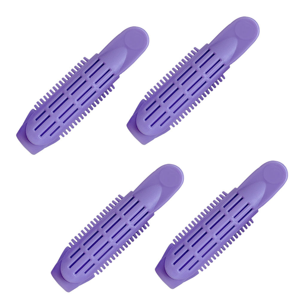 4pcs Natural Fluffy Hair Clip Curly Hair Root Clip Bangs Hair Accessories