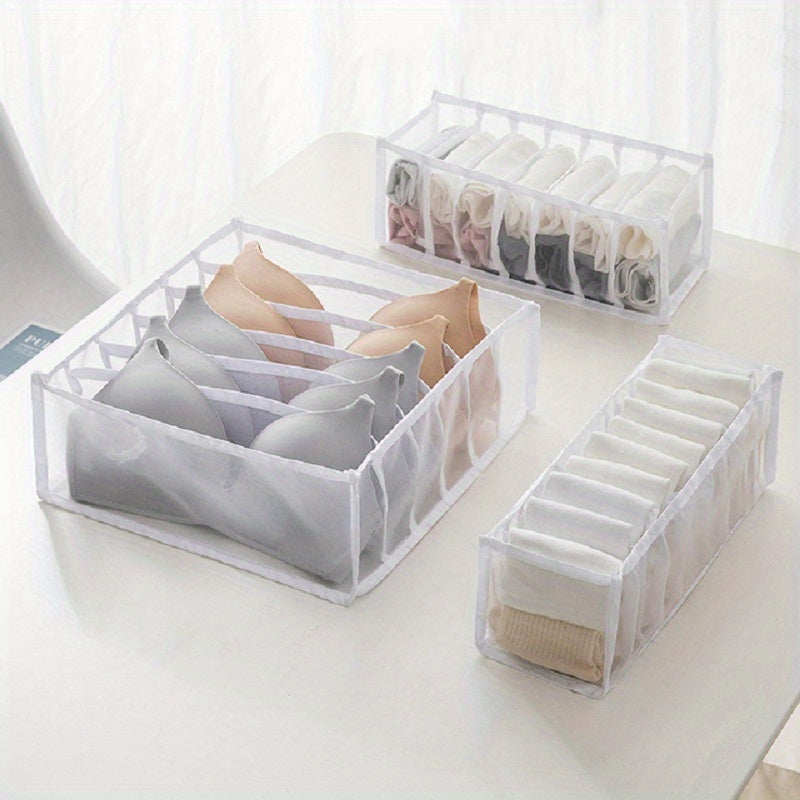 Underwear Drawer Organizer Storage Box Divider Socks Bra