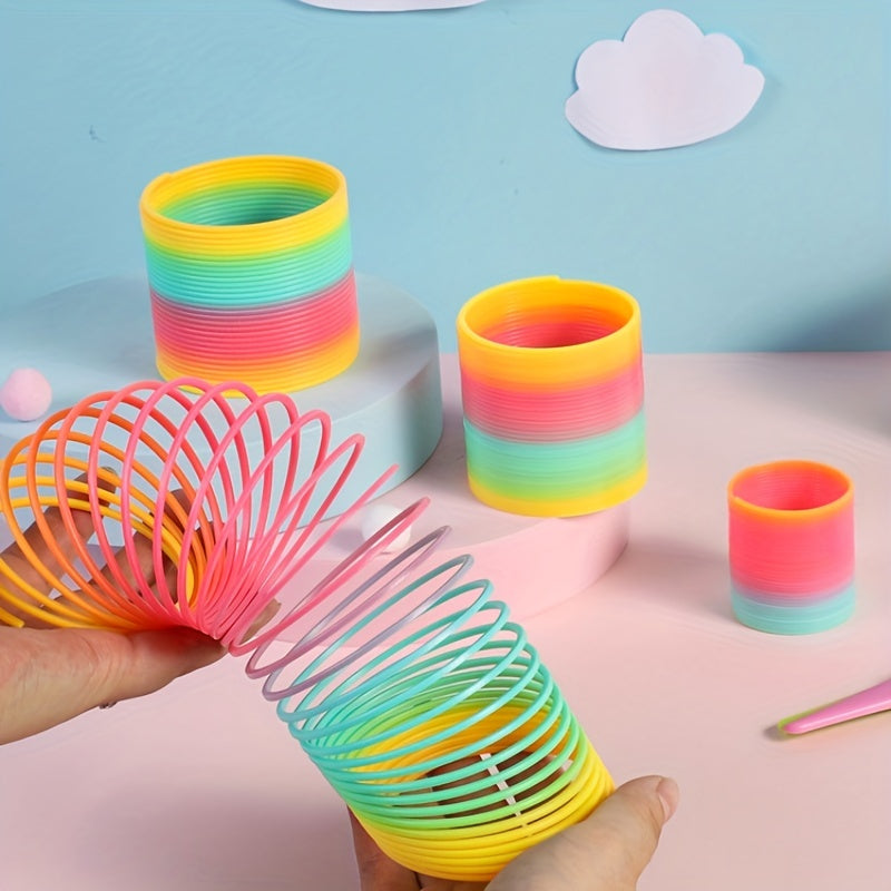3pcs Magic Rainbow Circles Puzzle Toy Set for Friends