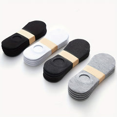 8 Pairs Soft Lightweight Low Cut Ankle Socks Women's Stockings