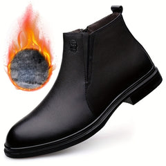 Men's Leather Chelsea Boots Casual Walking Shoes