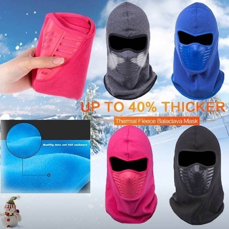 Windproof Ski Full Face Mask Balaclava Hood for Cold Weather