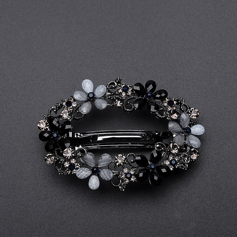 Vintage Hollowed Flower Rhinestone Hairpin Hairclip Hair Accessories