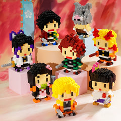 Anime Model Series Assembled Building Blocks Toy