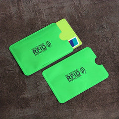 5Pcs RFID Aluminum Card Holders Credit Card Sleeve