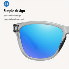 Retro Square Polarized Sunglasses UV400 Sun Glasses