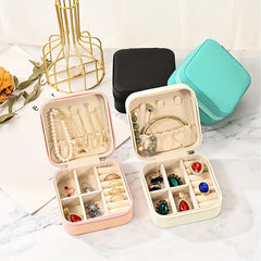 Mini Jewelry Travel Case Small Travel Jewelry Organizer Portable Jewelry Box