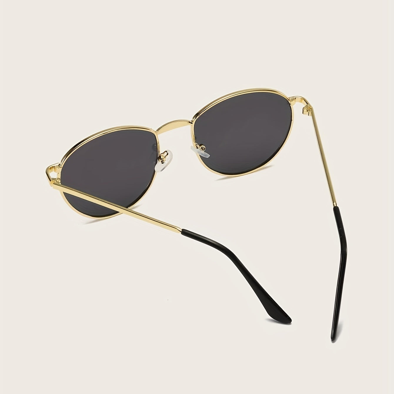 Round Frame Sunglasses Vintage Cat Eye Glasses UV400