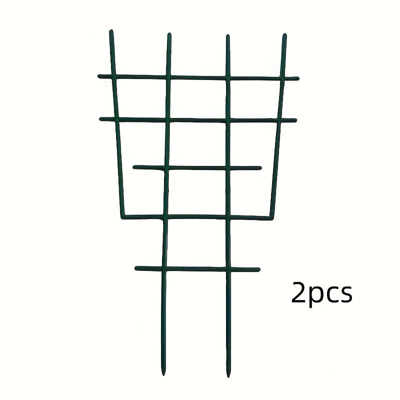 1pc Green Plastic Plant Support Frame for Garden Climbing Vines