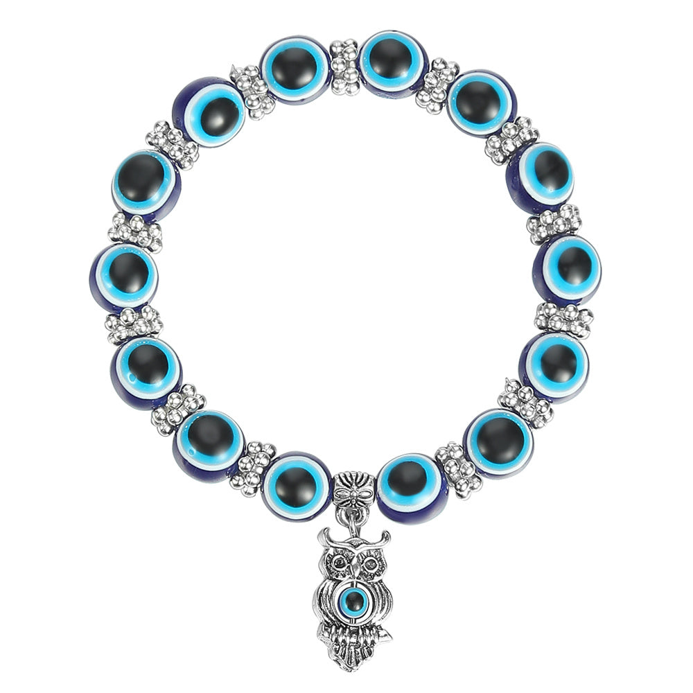 Devil's Eye Bracelet Turtle Butterfly Eye Pendant Bracelet