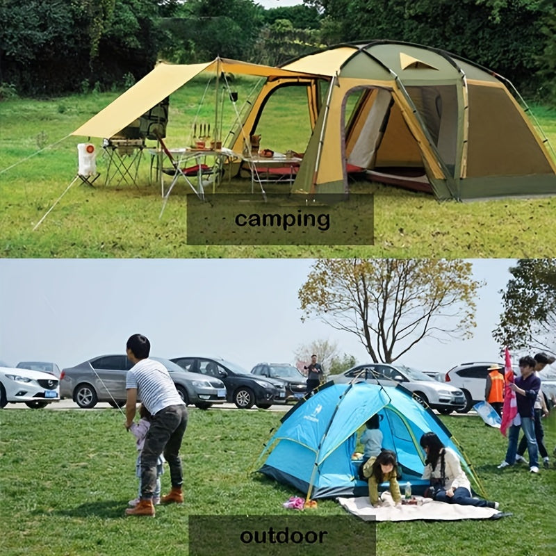 20 Pcs Ultralight Tent Ring Replacement Kit with Pins Galvanized Connectors
