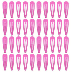 40 Pcs Metal Snap Side Clip Barrettes for Women Hair Accessories