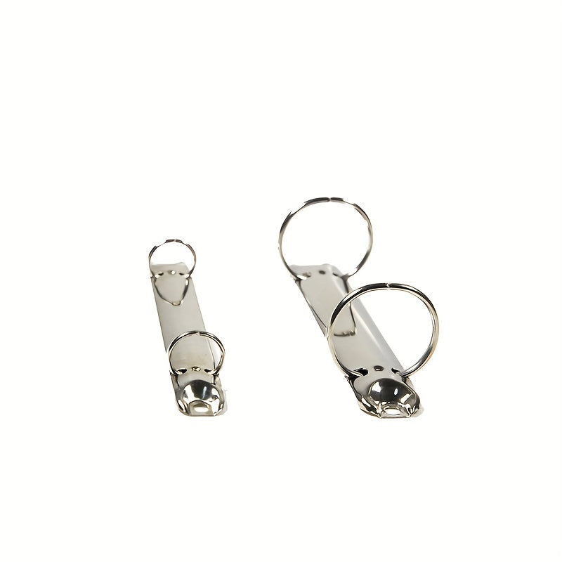 Metal Ring Binder Clips with Detachable Buckles - Perfect for Notebooks, Albums