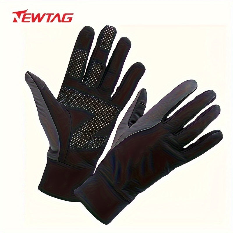 Touch Screen Cycling Gloves Waterproof Non-Slip Skiing Gloves