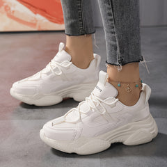 Women's Casual Sneakers with Thick Sole Lightweight Running Shoes
