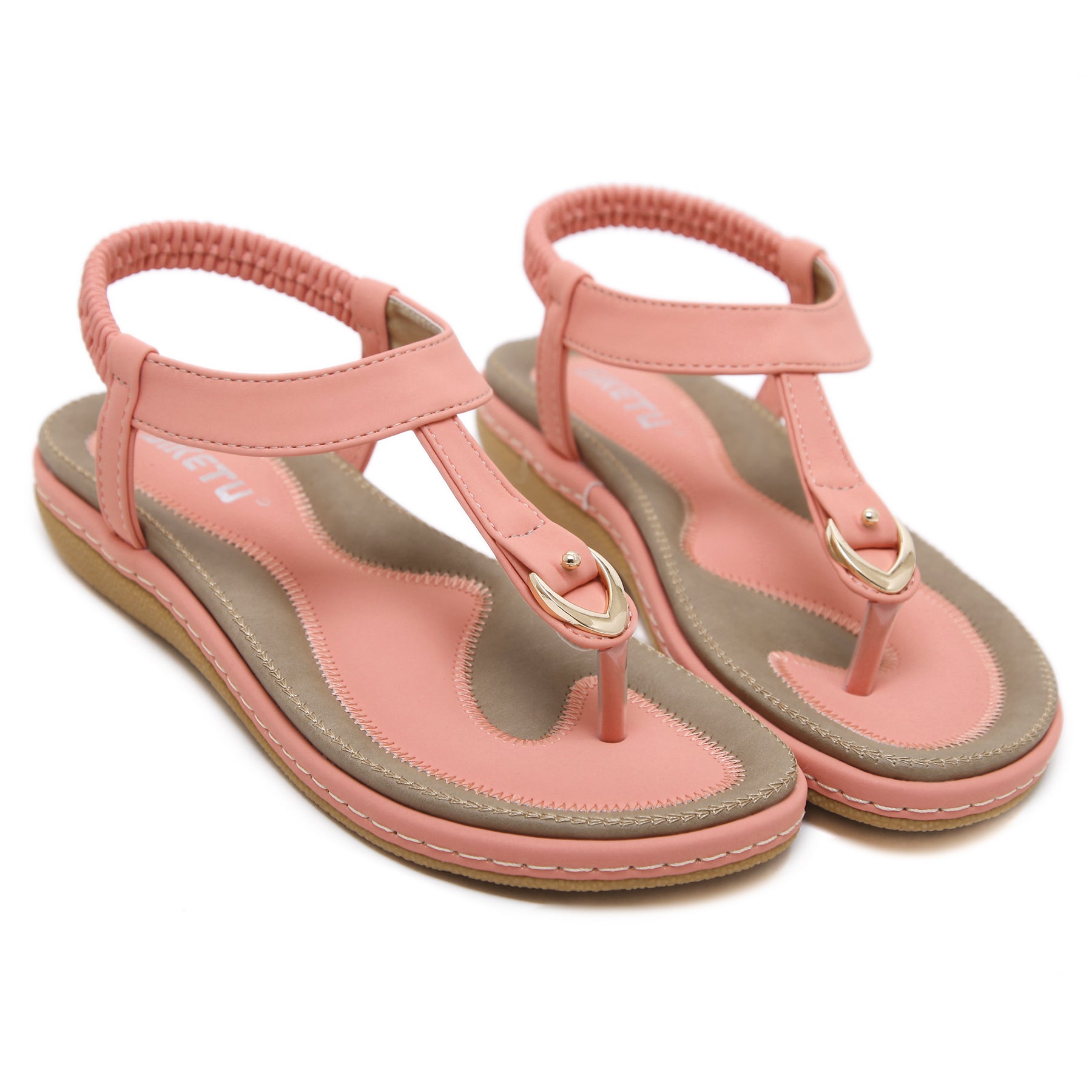 Women's Ankle Strap Flat Sandals Open Toe Flip Flop