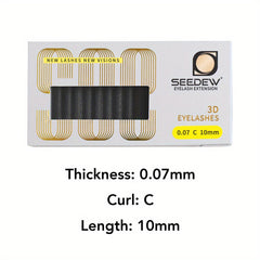 6D W Shape Lashes Double Split Tips 3D Automatic Flowering Eyelash Extensions