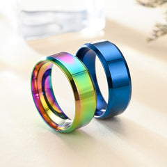 Men's Stainless Steel Minimalist Ring