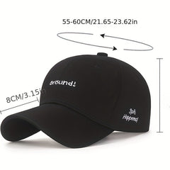 Embroidery Couple Baseball Cap Solid Cotton Dad Hats Casual Unisex Sun Hats