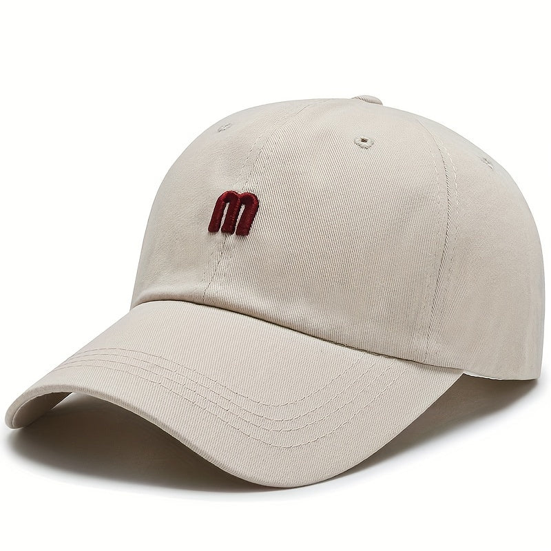 3D Embroidery Baseball Cap Candy Cotton Dad Hats