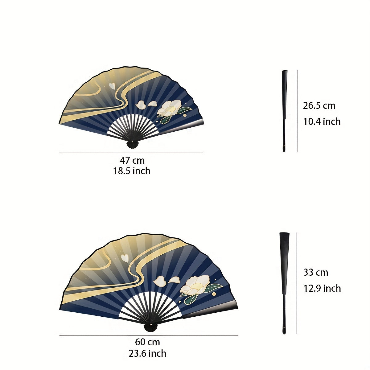 Chinese Style Folding Fan Paper Dance Fan Dress Up Accessory