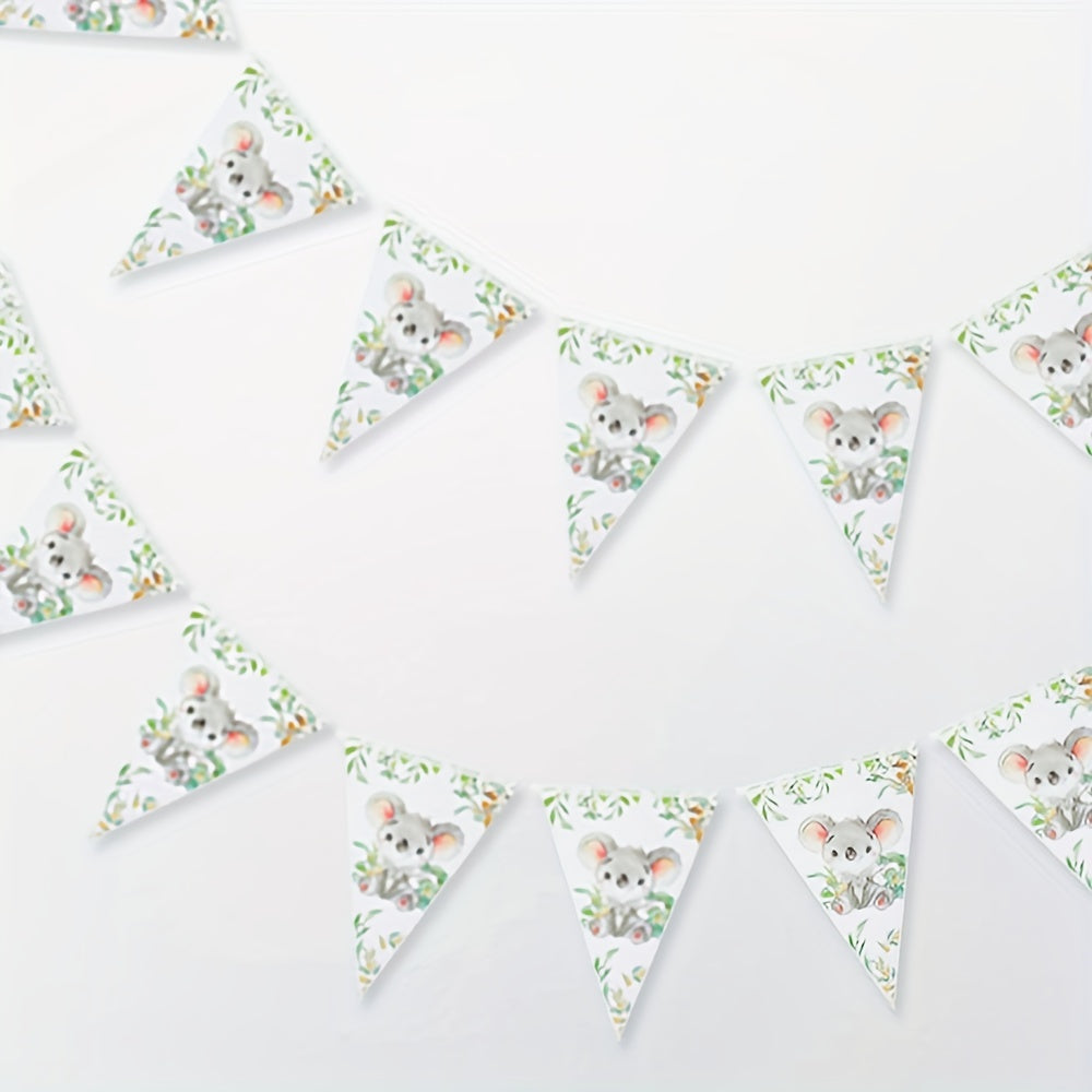 Koala 1st Birthday Party Supplies Jungle Animal Decorations