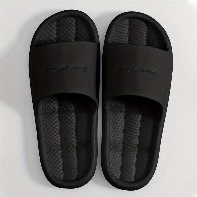 Women's Anti slip House Slippers Shower Bathroom Flat Home Slides