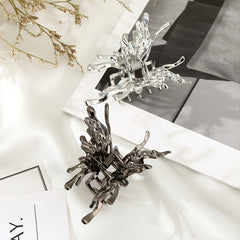 Biochemical Butterfly Grab Clip Liquid Metal Hairpin
