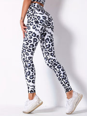 Leopard Print Yoga Leggings for Women - Slimming and Hip Lifting