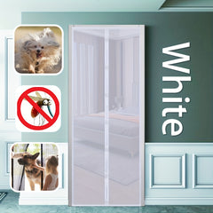 Magnetic Screen Door Keep Bugs Out Let Breeze In Curtain Single Door 96 205