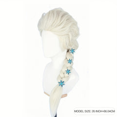 Blonde Princess Wig for Girls Cosplay Costume Party Halloween