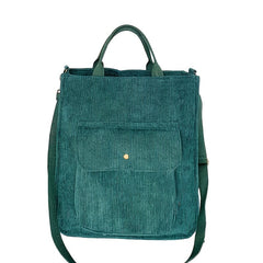 Corduroy Shoulder Bag Women's Large Capacity