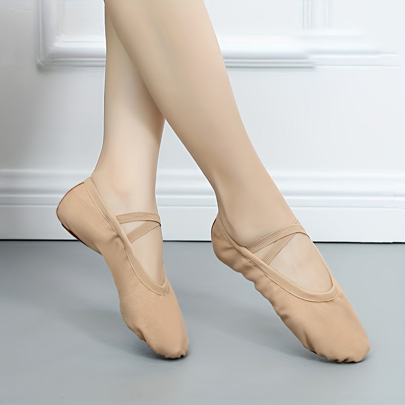 Girl's Princess Shoes Soft soled Sandals For Performance Ballet Dancing
