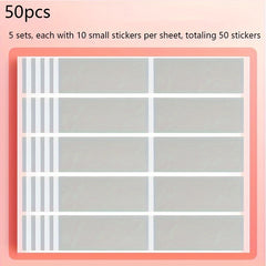 50pcs Christmas Scratch Off Card Stickers for Raffle Prizes & Games
