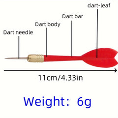 3pcs Set 6g Darts for Novice Practice, Anti-Fall Design, Entertainment