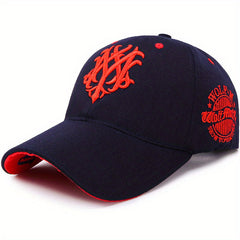 Embroidered Baseball Cap for Men Adjustable Sun Protection Hat