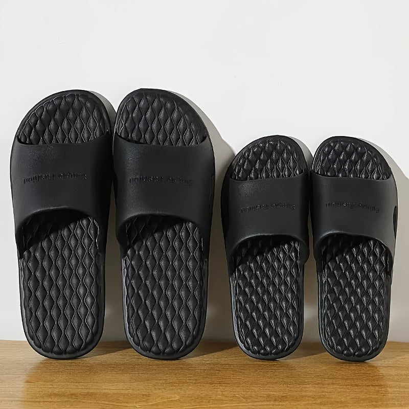 Men's Lightweight Non Slip Slides Open Toe Slippers