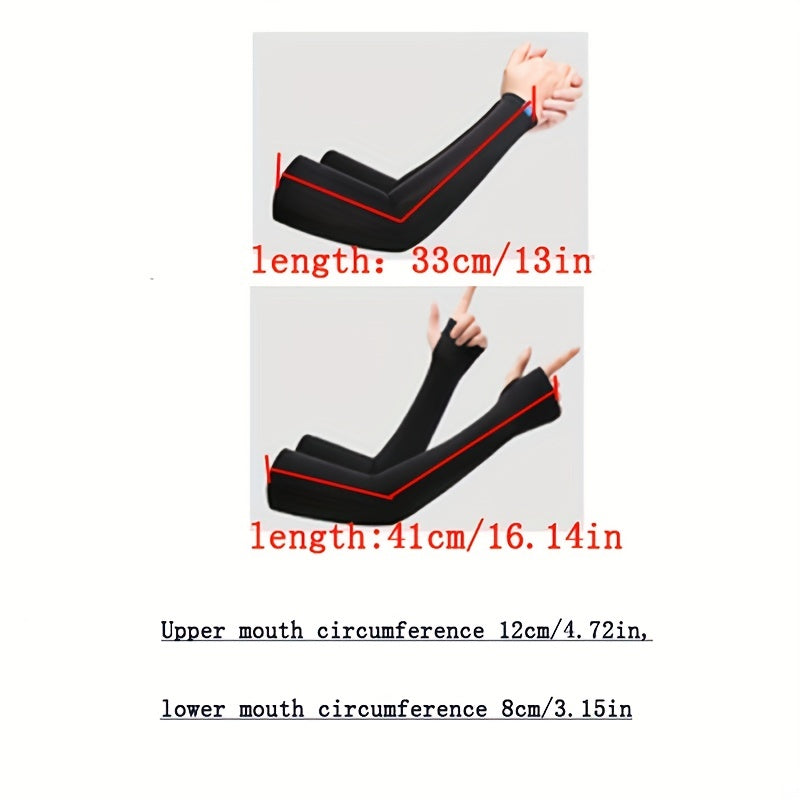 Ice Silk Sleeves Unisex Cooling Arm Protection