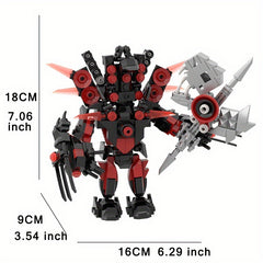 682pcs & 387pcs Building Blocks Set TV Character & Action Figures Models