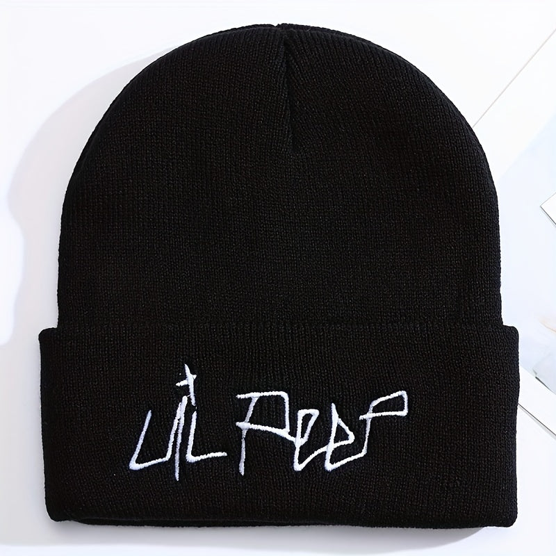 Embroidery Knitted Hat Warm Pullover Mens Hat Hip hop Cold Hat