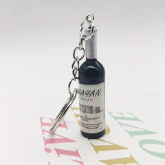 Wine Bottle Key Ring Key Chain for Girls Women Men
