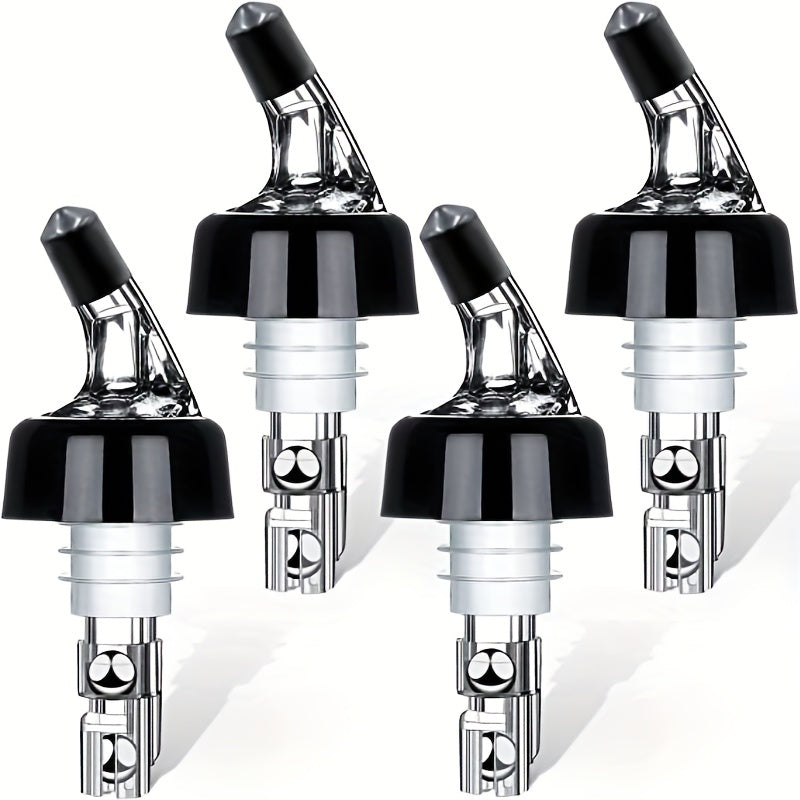 4pcs Auto Measured Bottle Pourers 1oz 30ml Home Bar Tools