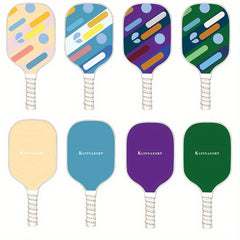 4-Paddle Pickleball Set with 4 Balls & Handbag