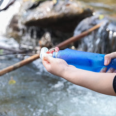 Travel Folding Water Bag Portable Filter Container