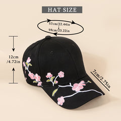 Plum Women's Baseball Cap For Ladies Chinese Year's Presents